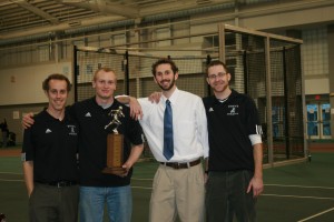 blah Post DIII NE's Indoors (not pictured, but very deserving of credit Ed Arcaro, Dan Kopcso, Jeremy Arak) (not pictured, but less deserving because this is their first year, Mark Carberry, Chris Combs)