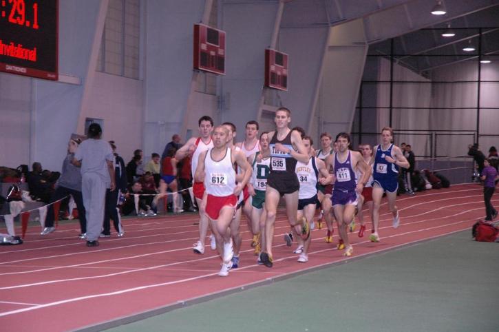 Nate Brigham and Matt Lacey in the pack