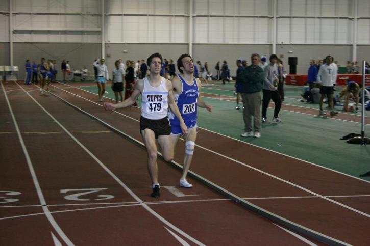 Michael Stanton-Geddes winning 1000m
