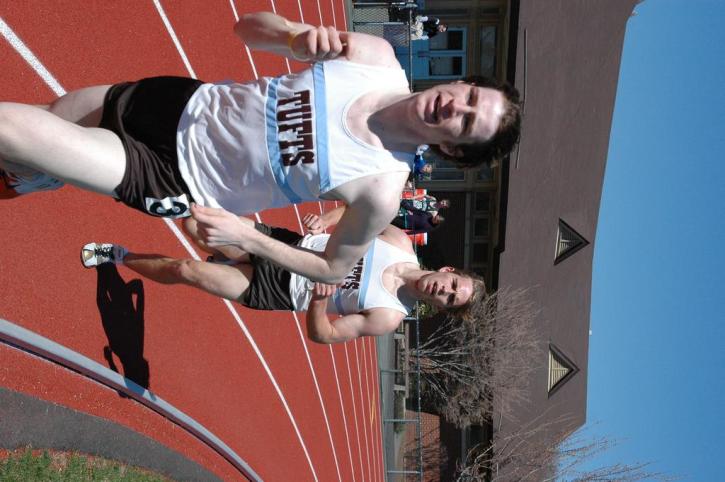 Nate Cleveland and Ciaran O'Donovan compete in the 1500 meters