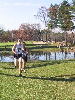 Justin Chung passing Middlebury