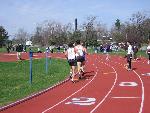 Mike Don runs in the 10K at NESCAC's