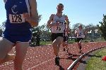 Matt Fortin in the 800 meters