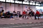 Fred Jones misses the board in the triple jump prelims.