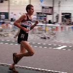 Nate Brigham struggled for a few laps in the middle of the 5000.