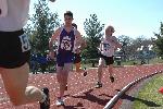Kyle Doran runs the 800 meters