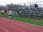 Matt Fortin in the steeplechase
