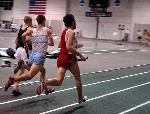 Matt Fortin races for 6th place in the DMR