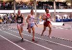 Matt Fortin kicks with New England rivals at the end of the DMR.