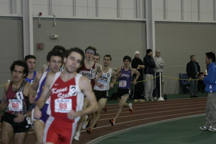 Matt Fortin rides the train