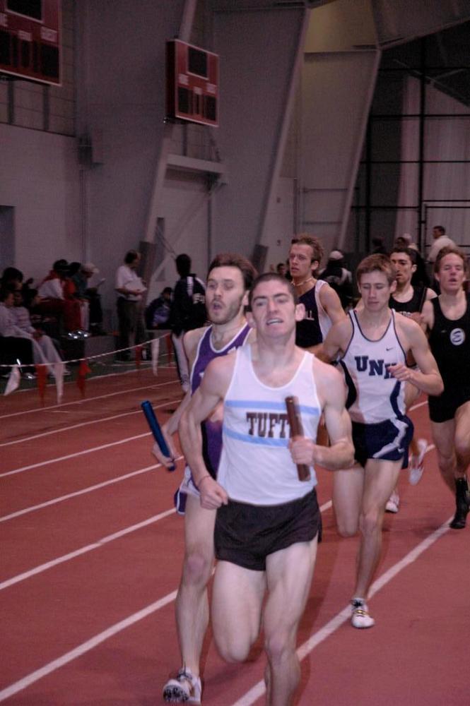 Aaron Kaye leads the pack