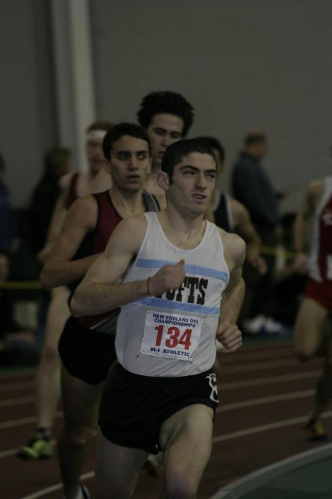 Aaron Kaye leading the race