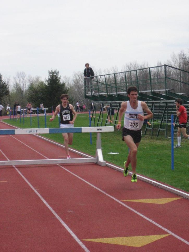 Josh Kennedy runs the Steeple