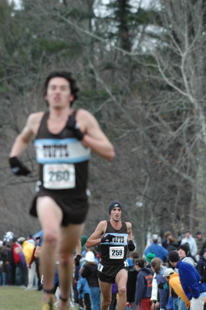 Matt Lacey and Josh Kennedy finishing.