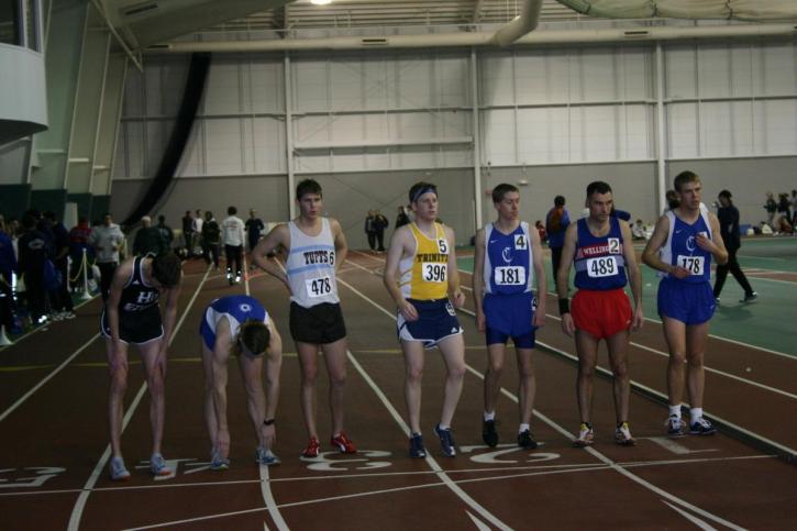 John Rosen lining up