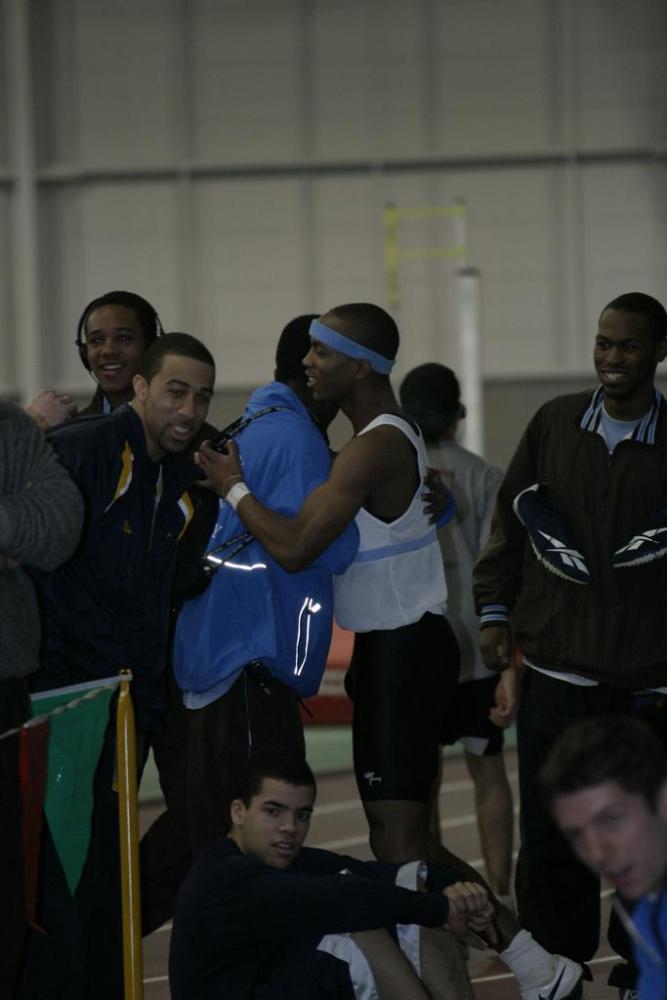 Fred Jones after his record jump.