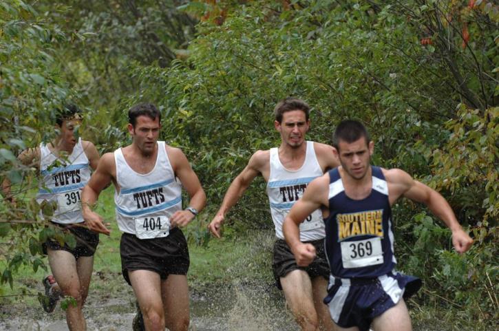 Peter Goransson, Neil Orfield, Peter Orth step into the swamp
