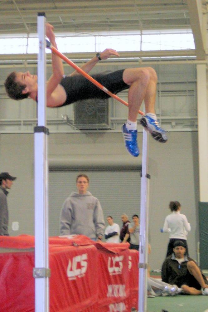 Jeremy Arak wins the High Jump