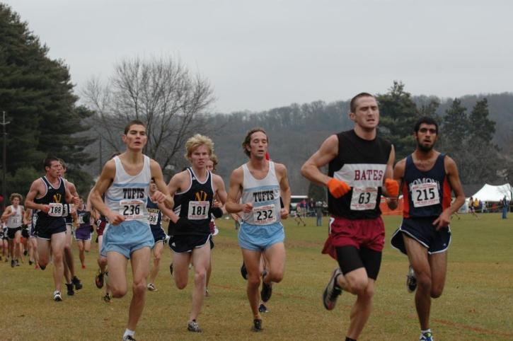 Chris Kantos and Peter Bromka just after mile 3