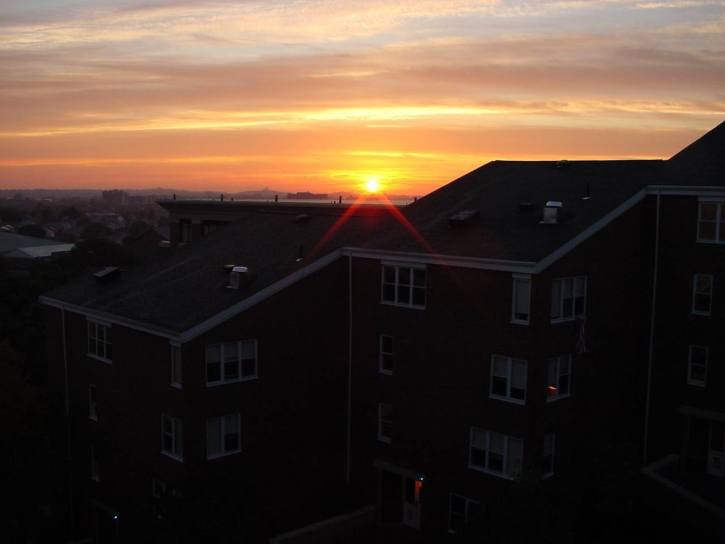 sunrise over hillsides 1
