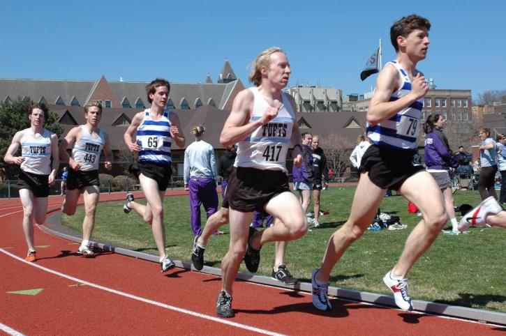 Kyle Doran in the 1500 meters