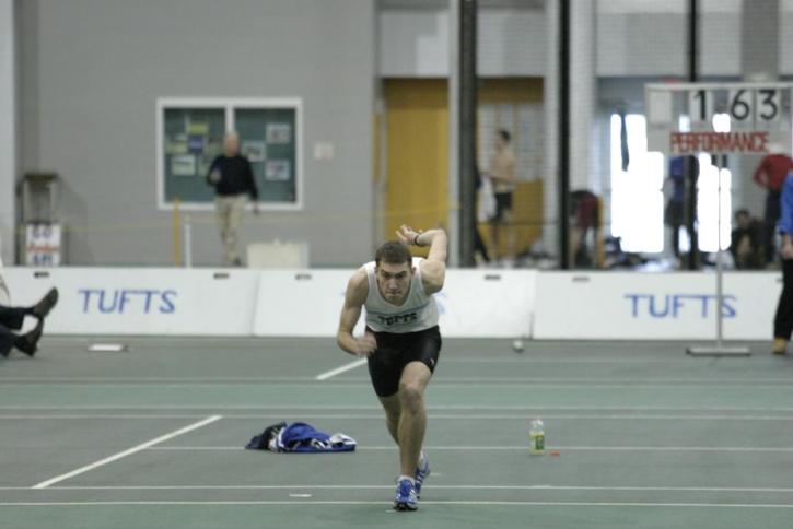 Jeremy Arak about to jump