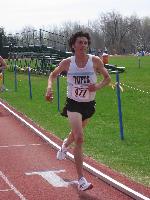 Matt Lacey runs a National qualifying time with ease