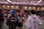 Nate Brigham talking to Andy Bonventre and Josh Kennedy