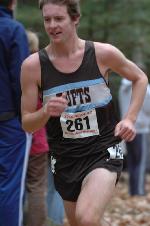 Brian MacNamara makes a break in the woods.
