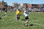 Tyler Groff in the Javelin