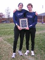 Nathan Brigham and Brian McNamara, captains