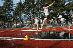 Josh Kennedy and Brian McNamara ran together in the beggining of the 3k steeple.