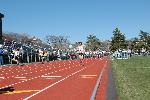 Matt Lacey finishes the 800