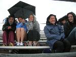 Jumbofans, rain or shine