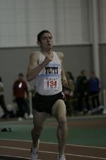 Aaron Kaye finishing.  New England Champ