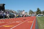 Matt Lacey finishes the 800