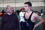 Coach Connie Putnam and Tom Stuart