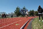 Justin Chung in the 1500 meters