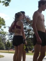Josh Kennedy and Laura Walls posing (Brendan McNeish)