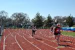 Rony Jacques runs the 400