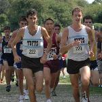 Brian McNamara and Josh Kennedy Mid-race