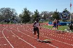 Rony Jacques runs the 400