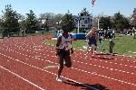 Rony Jacques runs the 400