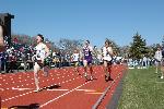 Pat Mahoney and Brian McNamara in the 800 meters