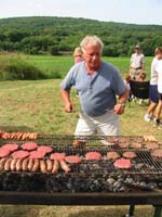 connie on the grill