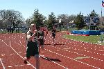 Dustin Virgilio runs the 400