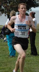 David Bach Mid-race