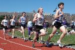 Kyle Doran in the 1500 meters