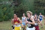 Brian McNamara kicking to the finish