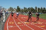 Fred Jones in the 100 meters